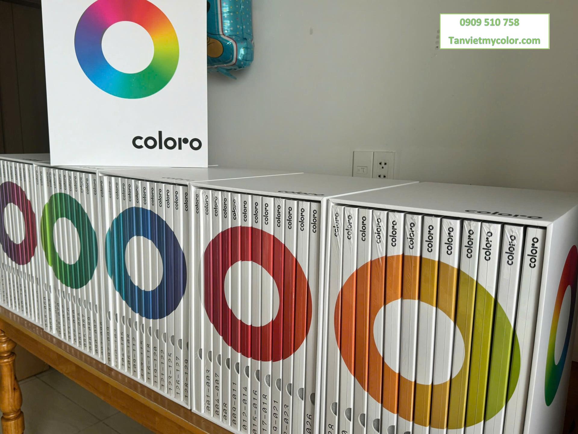 Giao bộ Bảng màu Coloro Toolbox cao cấp cho đối tác